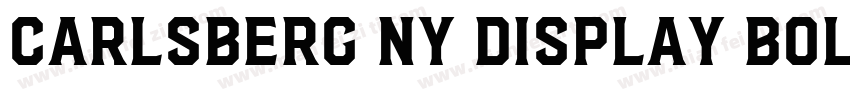 Carlsberg Ny Display Bold字体转换